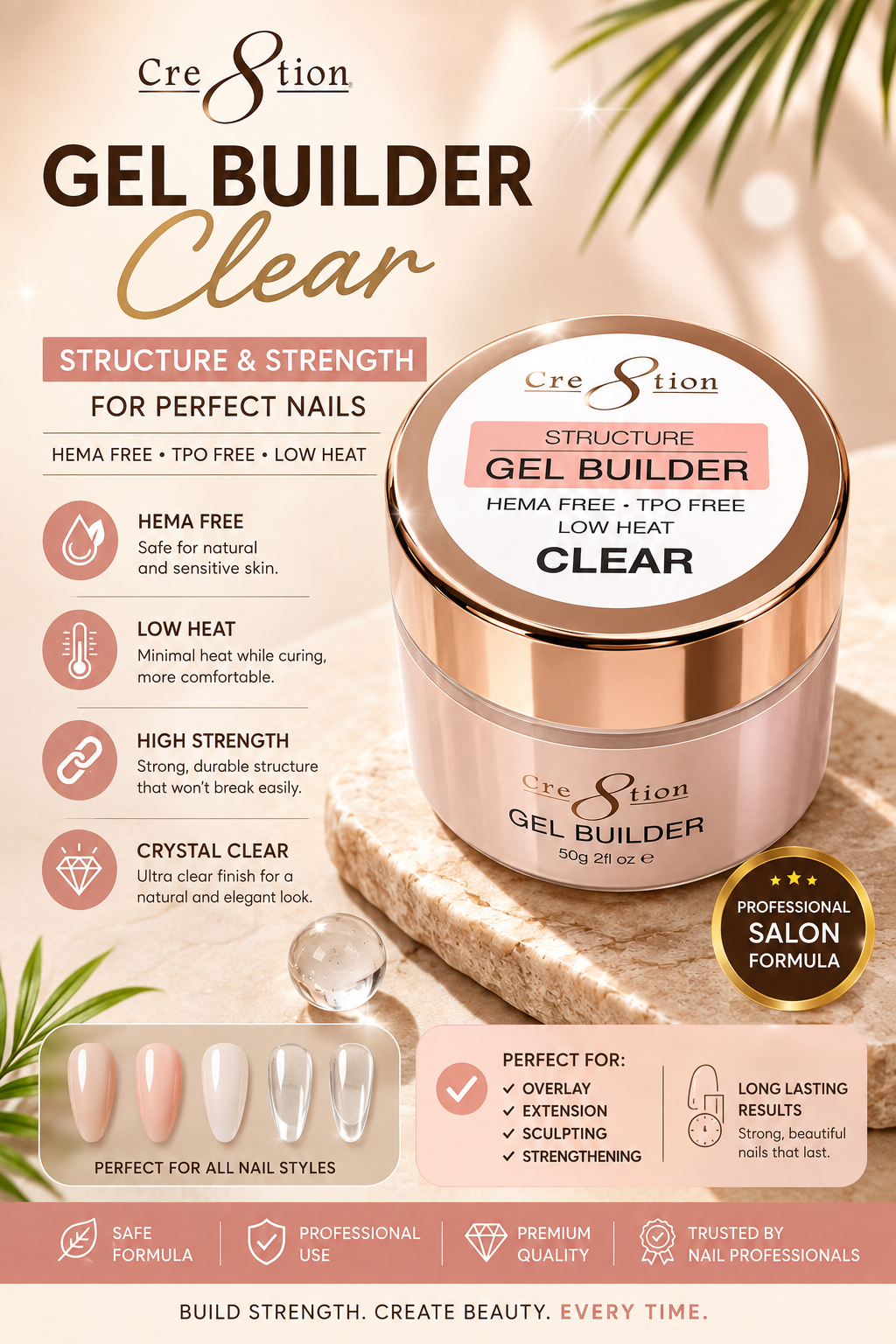 Cre8tion Gel Builder - Clear
