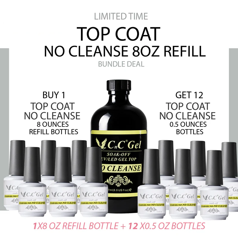 CNC top/base REFILL $60 with 12 free bottles $45 without 12 free bottles