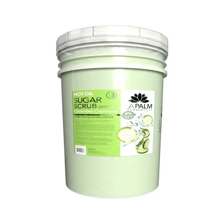 LA PALM Hot Oil Sugar Scrub Green Tea Bucket