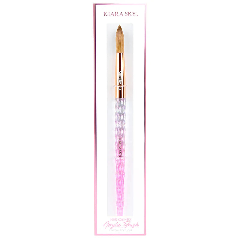 Kiara Sky 100% Kolinsky Acrylic Brush