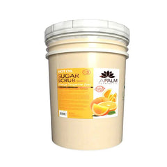 LA PALM Hot Oil Sugar Scrub Orange Tangerine Zest Bucket
