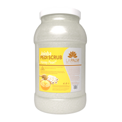 La Palm Jojoba Pedi Scrub Honey Pearl Gallon