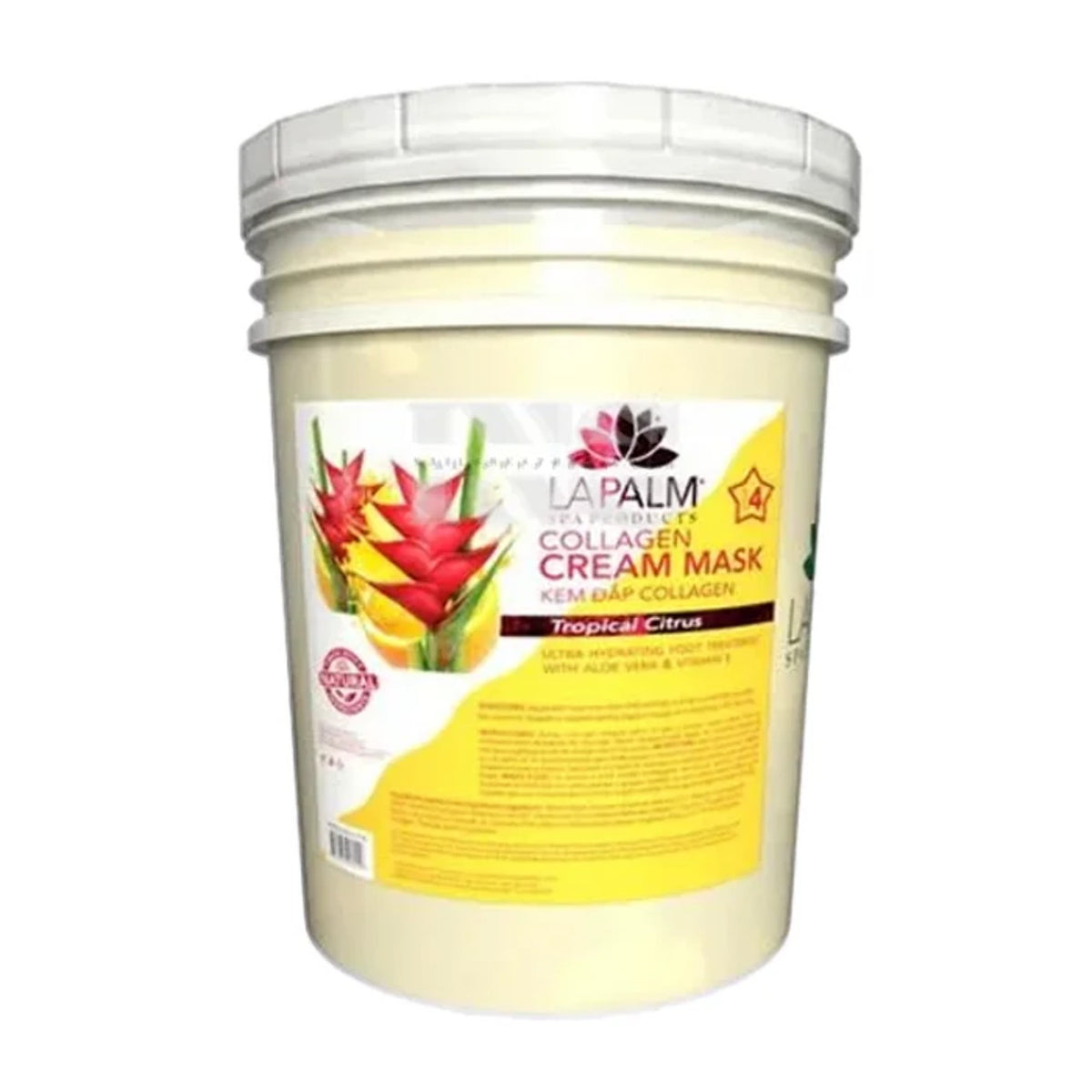 LA PALM Cream Mask Tropical Citrus Bucket