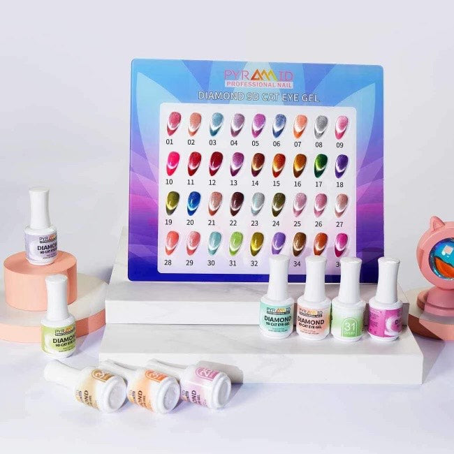 Pyramid 9D Cat Eye Collection (36 Colors)