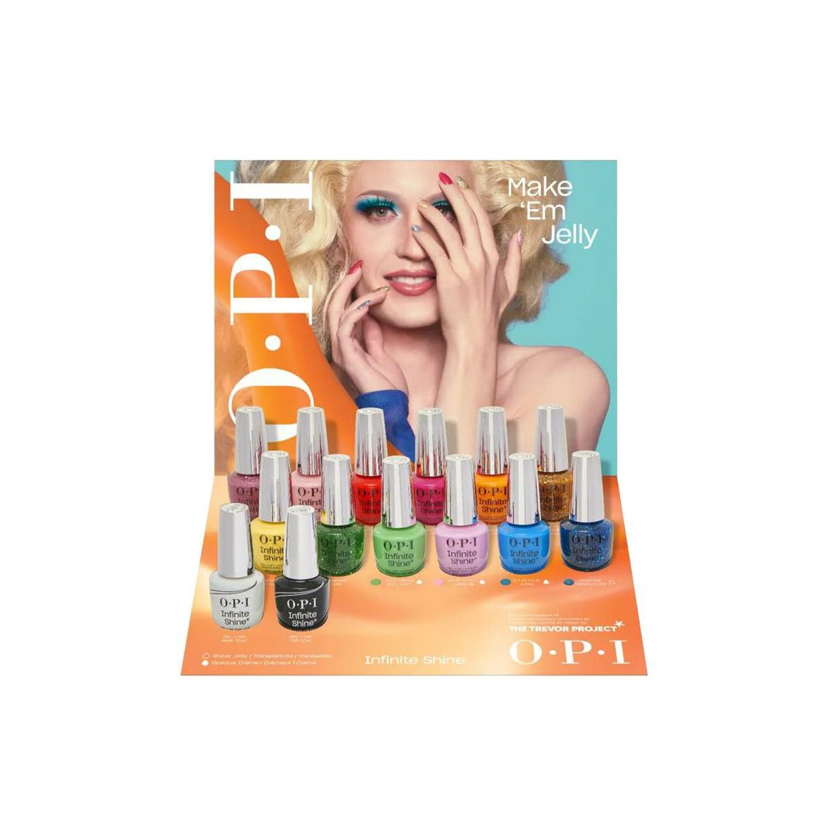OPI Infinite Shine - Summer 2025 Collection - 14 Pieces Display