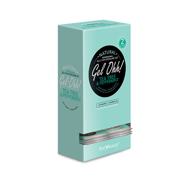 GEL-OHH! Jelly Spa Pedi Tea Tree & Peppermint 30/Box