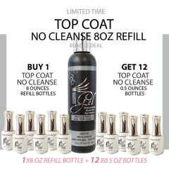 iGel top/base REFILL $60 with 12 free bottles $45 without 12 free bottles