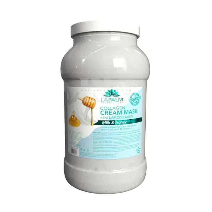 LA PALM Cream Mask Milk & Honey Gallon – US King Nail Supply
