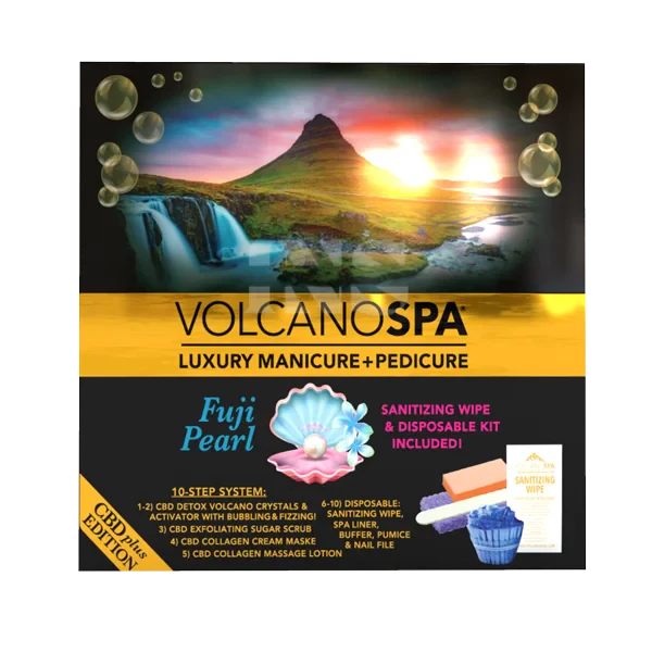 LA PALM Volcano Spa 10 Steps - Fuji Pearl Single