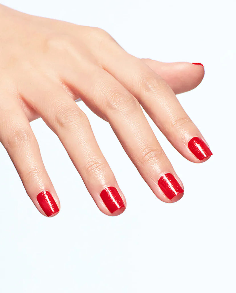 OPI Nail Lacquer - Left Your Texts on Red