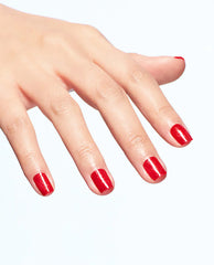 OPI Nail Lacquer - Left Your Texts on Red