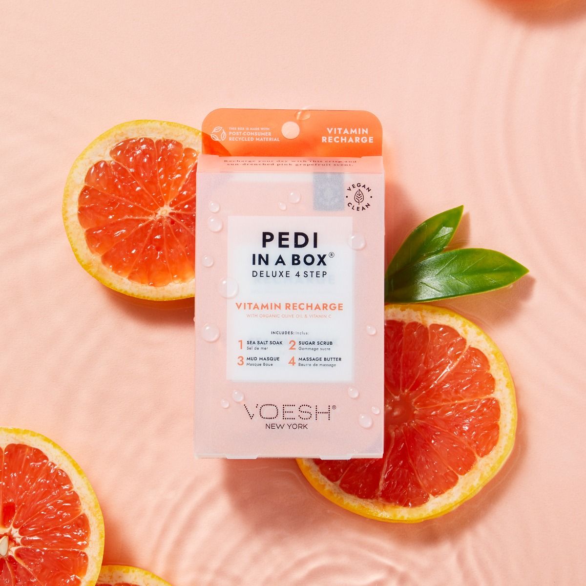 VOESH® Pedi in a Box Deluxe 4 Step Vitamin Recharge