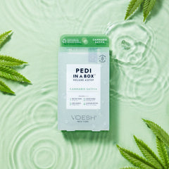 VOESH® Pedi in a Box Deluxe 4 Step Cannabis Sativa